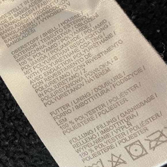 JACK WOLFSKIN Black Winter Snowboard Ski Jacket Belted. Size L - Picture 11 of 15